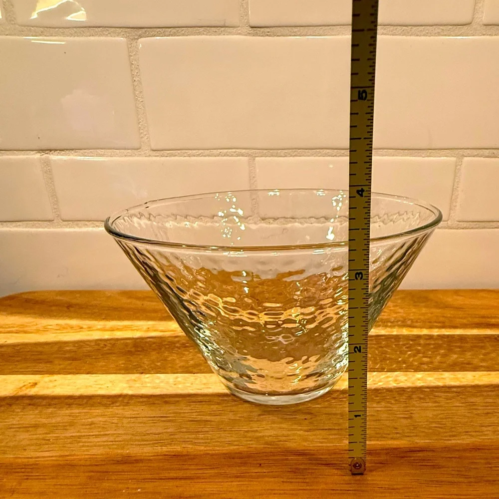 SLAH Southern Living At Home Sipper Textured Glass Small Bowls - Set of 4